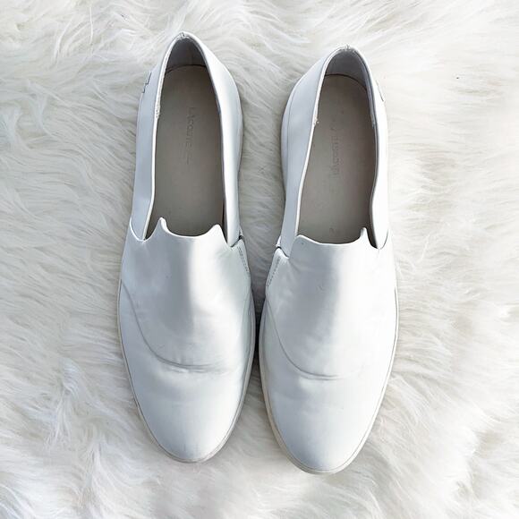Lacoste Rochelle White Leather Slip On Sneaker - Picture 2 of 8